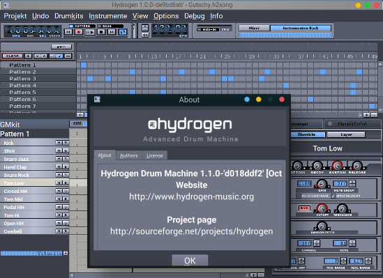 Hydrogen - Drum Machine