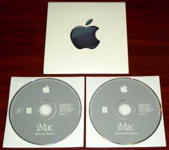 Apple iMac G3 - Mac OS 9.04 Deutsch Software Installation & Restore 2 CDs