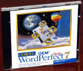 Corel WordPerfect 7 Suite 1996
