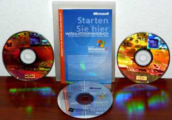 Microsoft Windows XP Media Center Edition (MCE) 2005 (enspricht XP Prof. SP2 + Media) inkl. COA & Product-Key