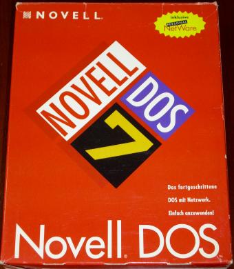 Novell DOS 7 inklusive Personal NetWare