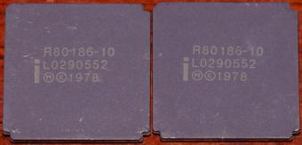 2x Intel i-R80186-10 MHz CPUs Malay 1978