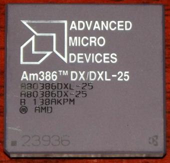 AMD Am386DX/DXL-25 CPU