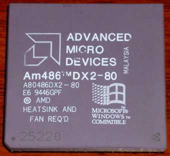 AMD Am486-DX2 80 CPU