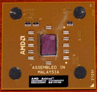 AMD Athlon 2000+ CPU (K7 Thoroughbred) AXDA2000DKT3C Socket-A (Sockel 462) 1999