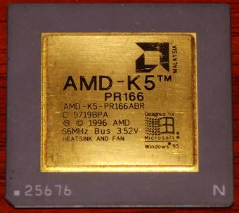 AMD K5 PR166 CPU 1996