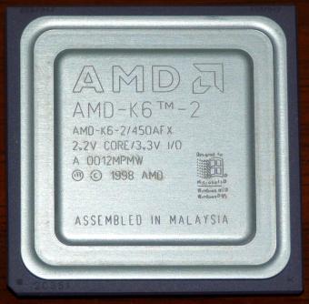 AMD K6-2 450AFX 450MHz CPU 1998