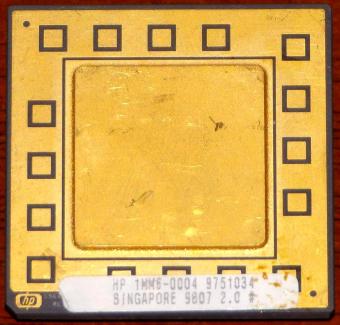 HP PA-RISC MMU CPU 1MM6-0004 9751034 Goldcap CPGA-431 Singapore 1998