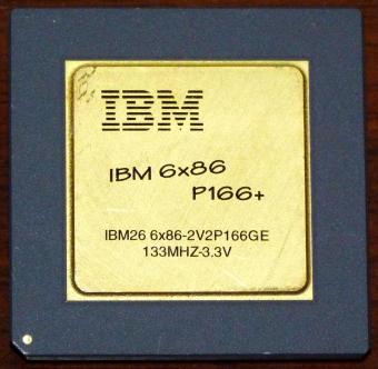 IBM 6x86 P166+ CPU 133MHz 3,3V Cyrix USA 1995