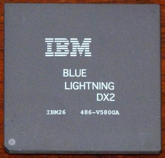 IBM Blue Lightning DX2 80MHz CPU IBM26 486-V580GA Cyrix USA 1993