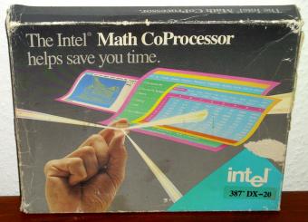 Intel 387 DX-20 Math CoProcessor