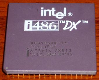 Intel 486DX-33 sSpec: SX810 CPU