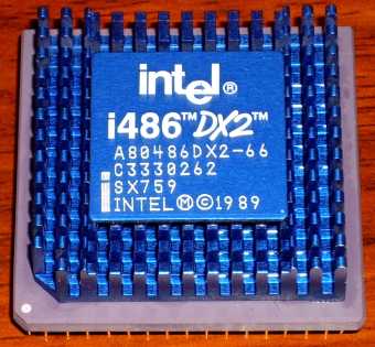 Intel 486 DX2-66 sSpec: SX759 CPU