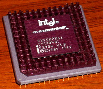 Intel 486 Overdrive DX20DPR66