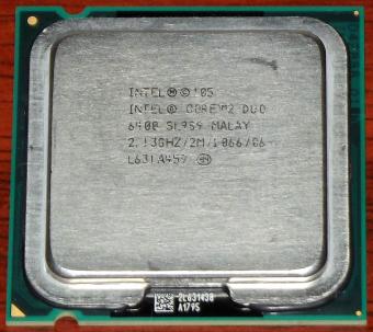 Intel Core 2 Duo 6400 sSpec: SL9S9 2,13GHz/2M/1066 CPU 2006