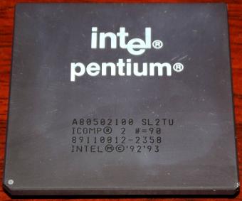 Intel Pentium 100MHz CPU sSpec: SL2TU