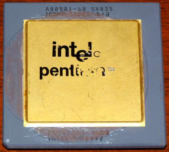 Intel Pentium 60MHz CPU sSpec: SX835