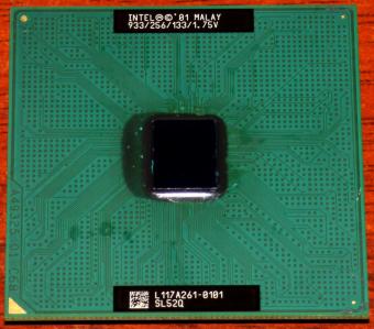 Intel Pentium III 933MHz CPU sSpec: SL25Q (Coppermine) Socket-370 2001