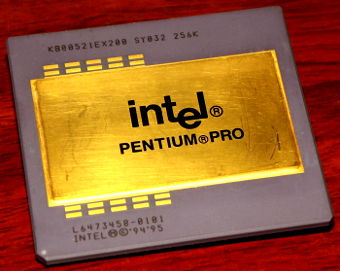 Intel Pentium Pro 200MHz 256kb (SY032) Goldcap CPU