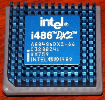 Intel i486DX2-66 SX759 CPU