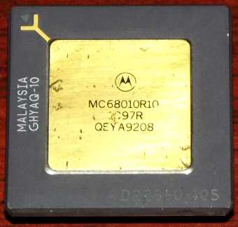 Motorola MC68010R10 CPU