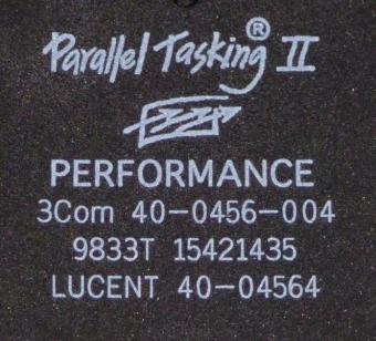 3Com Parallel Tasking II Performance