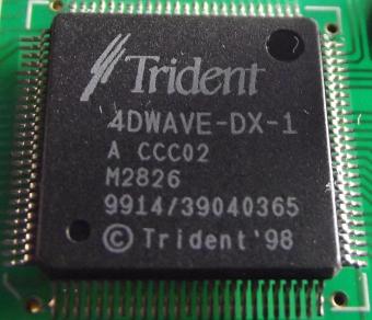 Trident 4Wave-DX-1 Chipset