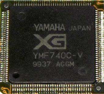 Yamaha XG YMF740 Soundchip