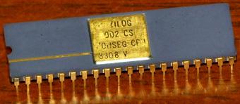 Zilog Z8002 CS CPU Monseg 8308-V 4MHz 1979