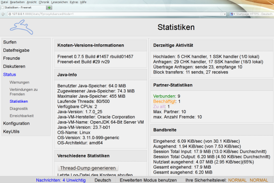 Freenet - Freies dezentrales Netzwerk