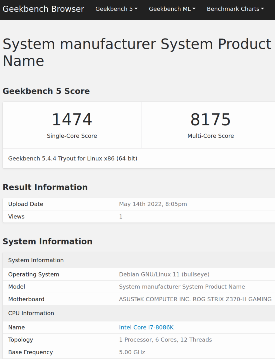 GeekBench