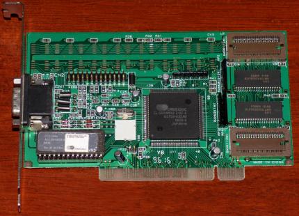 CL54M3X/M4X Cirrus Logic CL-GD54M30-I-QC-A GPU PCI 1996