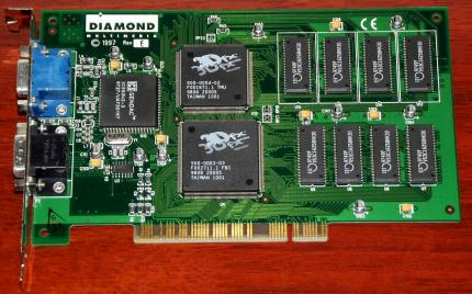 Diamond Multimedia Monster 3D PCI 4MB 3Dfx 1997 Rev-E