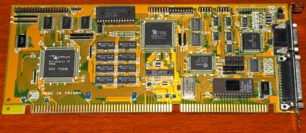 Grafik & I/O Kombi-Controller, Appian Peripheral IF P928 FAST Local-Bus Peripheral Interface Device, VGA TsengLabs International VGA Sync-0 TLI 1991 ET4000AX Labs 1MB, IDE, Floppy & COM-Ports, UMC UM82C862F, AMD Eprom 1986, LBPI ES Nr.003?