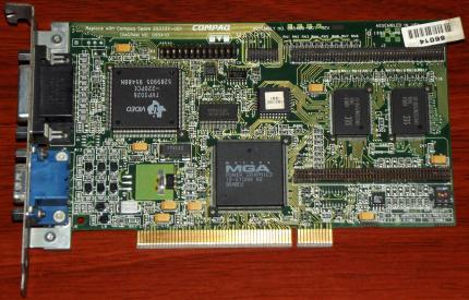 Matrox MGA Power Graphics IS-Storm R2 Compaq Model: 223337-001 Assembly Nr: 005409-001 PCI 1995