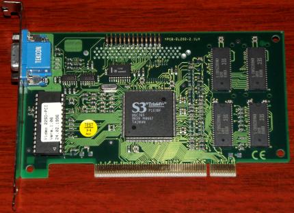 Miro Video 22SD PCI S3Trio64V+ 1996