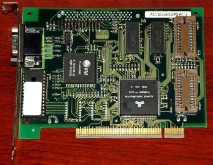 Miro Video 12PD 1995 PCI-2IV12PD-PCX1 Allicance Semiconductor ProMotion 3210
