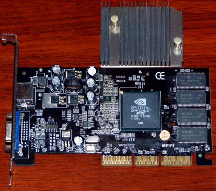Nvidia GeForce FX 5200 AGP 8x 128MB TV-Out P/N: NA52000-T016-PM8631