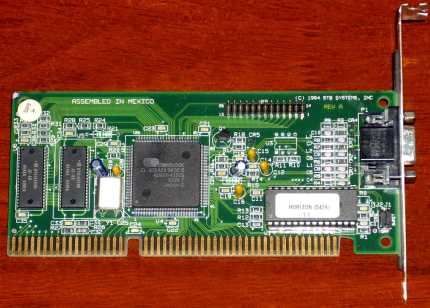 STB Systems Inc. Horizon (5429) Cirrus Logic CL-GD5429 GPU ISA 1994