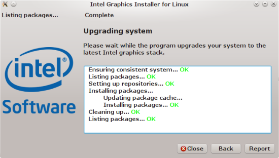 Intel Grafiktreiber 4Linux