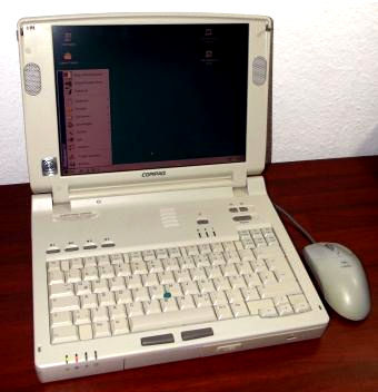 Compaq Armada 7730MT Notebook - Intel Pentium 166MHz CPU, 80MB RAM, 6GB HDD, CD-ROM, TrackPoint, Modem, 2x PCMCIA, 12,1