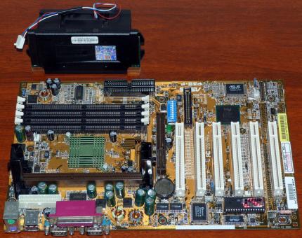 Asus P3B-F Mainboard, Intel Pentium III 550MHz CPU sSpec: SL3N7, Award Bios 1998