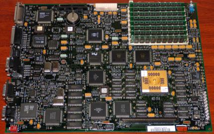 Hewlett Packard HP 9000 Apollo 715/50 Mainboard PA-7100 PA-RISC CPU, 64MB RAM, Intel KU83596DX-33 sSpec: SZ522 CPU Made in Germany