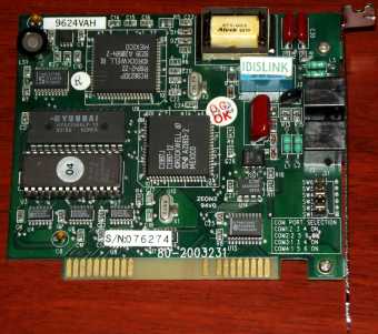 9624VAH Modem Rockwell 87 Chipsatz