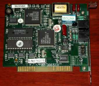 9624VAH Modem Rockwell 87 Chipsatz