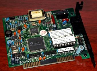 9624VSH-2 Internal Modem 2400MH