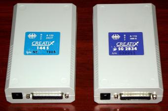 Creatix 144S mit S/N No. 1905 und SG2834 Modem