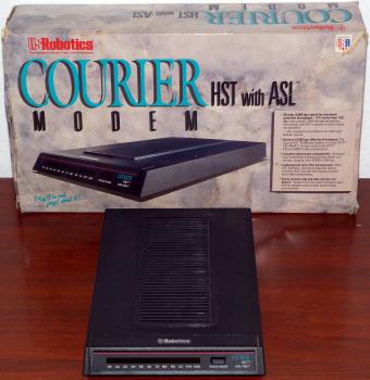 U.S. Robotics Courier HST with ASL Modem FCC-ID: CJE-0151-147 OVP 1991