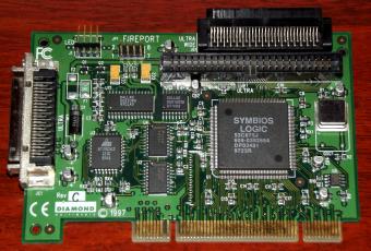 Diamond Multimedia Fireport 40 UW-SCSI-Controller PnP Symbios Logic 53C875J PCI 1997