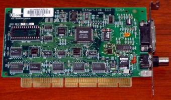 3Com EtherLink III EISA 3C579 10Mbps FCC-ID: DF67CC3C579 BNC NIC 1992